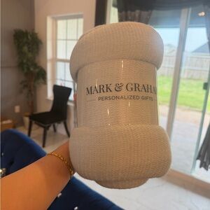 Mark & Graham Soft Gray Blanket